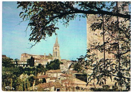 33   SAINT EMILION  LA TOUR DU ROI ET LE CLOCHER - Saint-Emilion