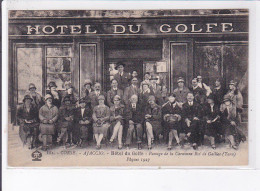 AJACCIO: Hôtel Du Golfe, Passage De La Caravane Roi De Gaillac, Pâques 1927 - Très Bon état - Ajaccio