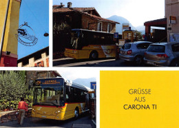 Carona  3 Bild    Postauto Q  Limitierte Auflage! - Carona 