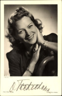 CPA Schauspielerin Olga Tschechowa, Portrait, Photo Binz A 3681 2, Autogramm - Attori
