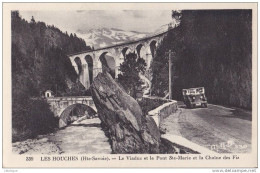 CPA  74 - LES HOUCHES - Viaduc Et Pont  Sainte-Marie - Les Houches