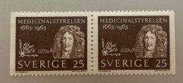 Timbres Suède Se-tenant 16/09/1963 25 öre Neuf N°FACIT 548 - Unused Stamps