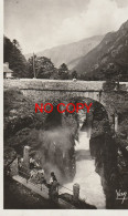 Photo Cpa 65 CAUTERETS. Le Pont D'Espagne Petite Animation - Cauterets