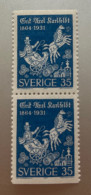 Timbres Suède Se-tenant 03/02/1964 35 öre Neuf N°FACIT 555 - Neufs