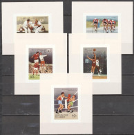 Niger 1976, Olympic Games In Montreal, Judo, Cyclism, Football, Basketball, Boxing, 5BF Deluxe IMPERFORATED - Cycling