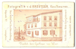 Fotografie J. Kreutzer, Kaufbeuren, Ansicht Kaufbeuren, Blick Auf Das Ateliersgebäude Mit Glasatelier  - Places