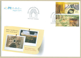 TURKEY 2021 MNH FDC ANCIENT CITY OF DARA FIRST DAY COVER - Cartas & Documentos