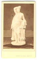 Fotografie Ernst Milster, Berlin, Statue: Junge Frau Mit Entblösser Brust  - Other & Unclassified