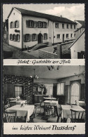 AK Nussdorf / Pfalz, Die Hotel-Gaststätte Zur Pfalz, Mit Speisezimmer  - Other & Unclassified