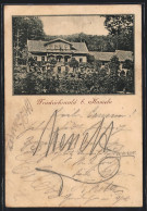 AK Friedrichswald B. Hameln, Blick Auf Das Gutshaus  - Hameln (Pyrmont)