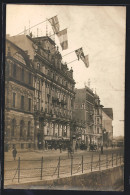 AK Flensburg, Häuserfront Am Hafen  - Flensburg