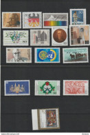 RFA 1987 15 TIMBRES Yvert 1140-1141 + 1145-1146 + 1151 + 1155-1162 + 1176  +  1178 NEUF** MNH Cote : 28,50 Euros - Nuevos