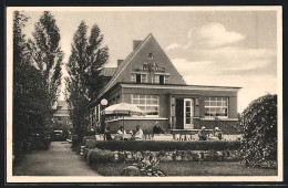 AK Hannover, Haus Wittekind Mit Terrasse, Inh. Heinr. Schur, Langenfortherstr. 32  - Hannover