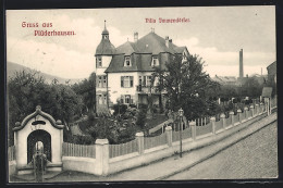 AK Plüderhausen, Villa Immendörfer  - Autres & Non Classés