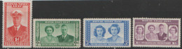 Bechuanaland  1947 SG 132-5  Royal Visit  Mounted Mint - 1885-1964 Bechuanaland Protectorate