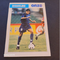 Fiche Illustrée Sport Football ** Onze Mondial   ** Argentine  ** Juan Roman Riquelme - Sports