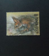 RUSSIA RUSSIE РОССИЯ RUSSLAND 1989 Zoo Squirrel ERROR DOUBLE PRINT MNH - Abarten & Kuriositäten