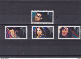 RFA 1988 Rock Et Pop, Holly, Presley, Morrison, Lennon Yvert 1194-1197 NEUF** MNH Cote Yv: 14 Euros - Neufs