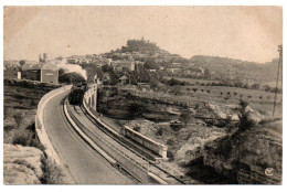 Vue Générale Avec Viaduc - Forcalquier