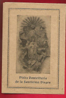 Image Pieuse Triple Visita Domiciliaria De La Santissima Virgen ... Espagne Espagnol - Devotion Images