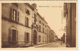AIN - PONT-de-VAUX - Entrée Du Collège - Pont-de-Vaux