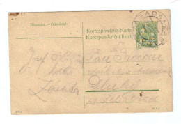 Österreich, 1908, Korresp.karte - Korespondencni Listek Mit Eingedr. 5Heller Frankatur, Stempel Zasada (13190W) - Cartoline