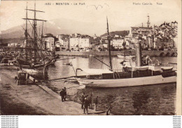 D06  MENTON  Le Port - Menton