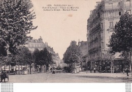 D75  PARIS XVI ème Rue D'Auteuil Place Du Marché - Distretto: 16