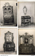 LOT DE 39 CARTES PHOTO DE MEUBLES D'ORIGINE ITALIENNE NON SITUÉE - Other & Unclassified