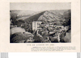 D46  LUZECH  Vue De Luzech En 1921  ..... - Luzech