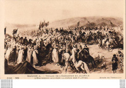 ALGERIE  SCENES ET TYPES  Darjon A- Voyage De L'empereur En Algérie  ..... - Scenes