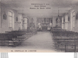 D27  ORGEVILLE  Hôpital Militaire  Chapelle De L'œuvre - Pacy-sur-Eure
