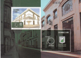 2021 Colombia Le Gran University Education Miniature Sheet Of 2 MNH - Colombia