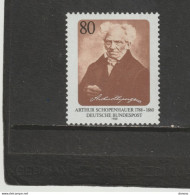 RFA 1988 Schopenhauer, Philosophe Yvert 1189, Michel 1357 NEUF** MNH Cote 2,20 Euros - Unused Stamps
