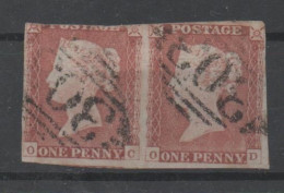 UK, GB, Great Britain, Used, Imperforated, Pair - Autres & Non Classés