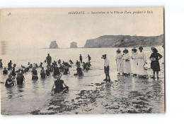 HENDAYE - Sanatorium De La Ville De Paris, Pendant Le Bain - Très Bon état - Hendaye