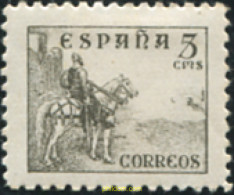 732240 HINGED ESPAÑA 1937 CIFRAS, CID E ISABEL II - ...-1850 Prephilately