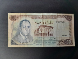 MAROC 100 DIRHAMS 1970 - Marokko