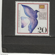 RFA 1988 Journée Du Imbre, Pigeon Messager Yvert 1220, Michel 1388 NEUF** MNH - Unused Stamps