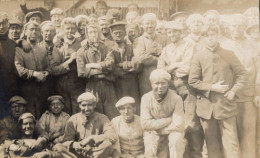 Ship Crew On Unidentified Perhaps Indian WW1 Military Ship Old Postcard - Warships