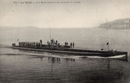 Le Marseillaise Watt 2x French WW1 Ship Old Postcard S - Guerre