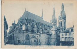 Moulins 03  Carte Non Circulée  Abside De La Cathedrale - Moulins
