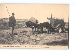 Types Basques - Le Bouvier Et Son Attelage - Très Bon état - Other & Unclassified