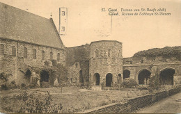 Postcard Belgium Gand St. Bavon Abbey Ruines - Autres & Non Classés