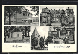 AK Bökenförde I. W., Haus Donner, Villa Schwarzenraben U. Brünneken  - Altri & Non Classificati