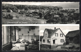 AK Oberseelbach /Ts., Ortsansicht, Gasthof Hubertusklause D. Hofmann  - Autres & Non Classés