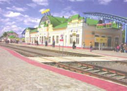 Belarus:Babruisk, Railway Station, 2006 - Stations - Zonder Treinen