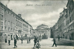 MODENA - PIAZZA DELLA LIBERTA - EDIZIONE GIBERTI - SPEDITA 1907 (20934) - Modena