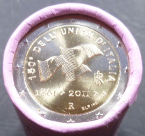 Italia - 2 Euro 2011 - 150° Unità D'Italia - KM# 338 - Rotolino 25 Monete - Italien