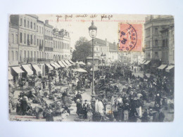 2024 - 2049  TOULOUSE  (Haute-Garonne)  :  Le Marché En Gros ARNAUD-BERNARD  (5 Heures Du Matin)   1904   XXX - Toulouse